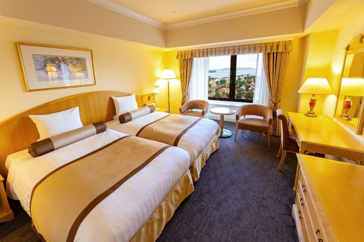 Hotel Okura JR Huis Ten Bosch Sasebo Exterior foto Deluxe Twin Room